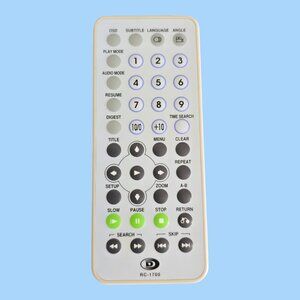 Durabrand RC-1700 Portable DVD Player Remote Control Infrared Tested